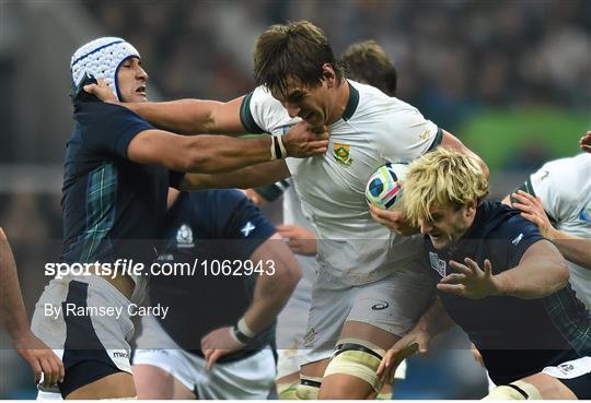 South Africa v Scotland - 2015 Rugby World Cup Pool B