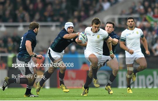 South Africa v Scotland - 2015 Rugby World Cup Pool B