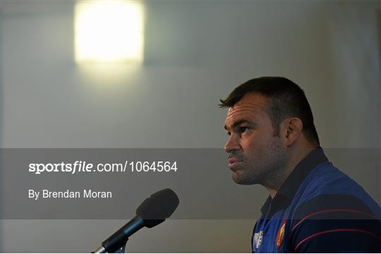 France Rugby Press Conference - 2015 Rugby World Cup