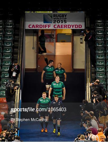 Ireland Rugby Captain's Run - 2015 Rugby World Cup