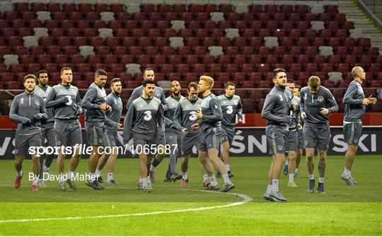 Republic of Ireland Squad Training