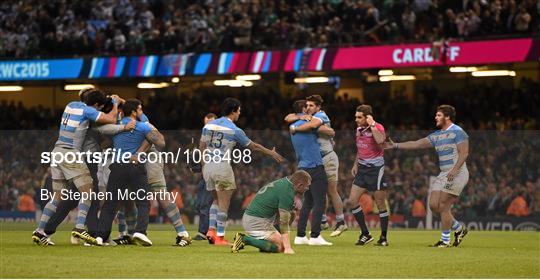 Sportsfile - Ireland V Argentina - 2015 Rugby World Cup Quarter-Final ...