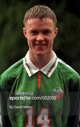 Republic of Ireland Under 16 Squad Portraits