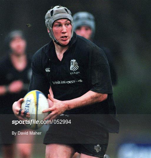 Old Belvedere RFC v Wanderers RFC - AIB All-Ireland League Division 2