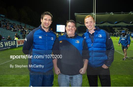 Leinster Rugby PRO of the Month Award at Leinster v Glasgow Warriors - Guinness PRO12 Round 5