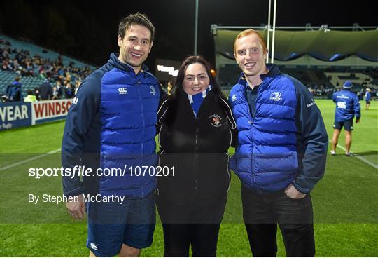 Leinster Rugby PRO of the Month Award at Leinster v Glasgow Warriors - Guinness PRO12 Round 5
