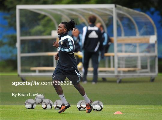 Soccer - Real Madrid Pre Season Training Camp - Day One - Carton House. Real  Madrid's Cristiano Ronaldo during a pre-season training camp at Carton  House, Co Kildare Stock Photo - Alamy