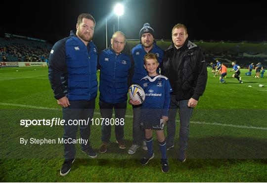 Mascots at Leinster v Scarlets - Guinness PRO12 Round 7