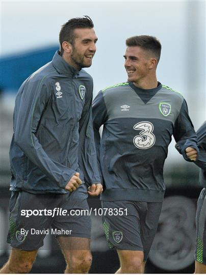 Republic of Ireland Squad Training