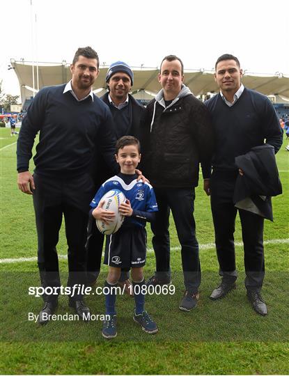 Mascots at Leinster v Wasps - European Rugby Champions Cup - Pool 5 Round 1