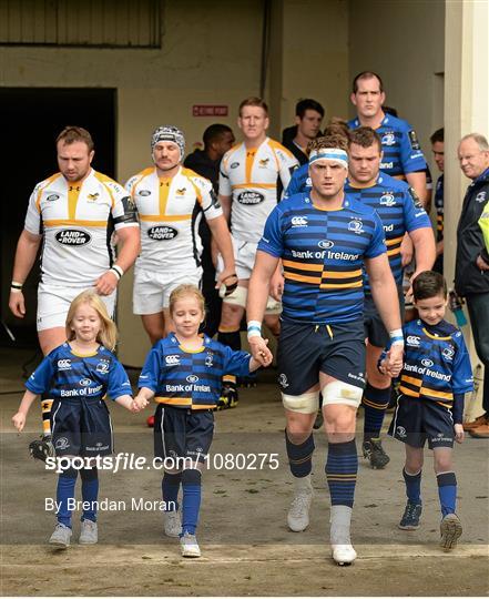 Mascots at Leinster v Wasps - European Rugby Champions Cup - Pool 5 Round 1