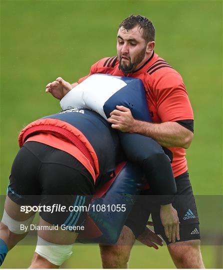 Munster Rugby Squad Training