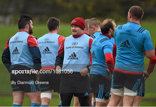 Munster Rugby Squad Training