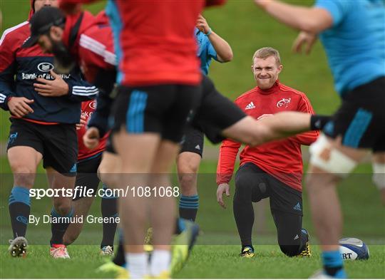 Munster Rugby Squad Training