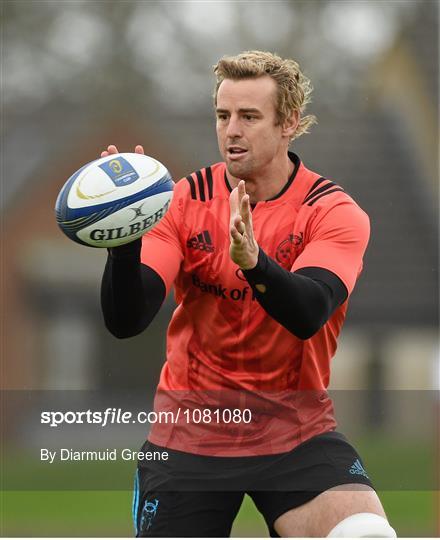 Munster Rugby Squad Training