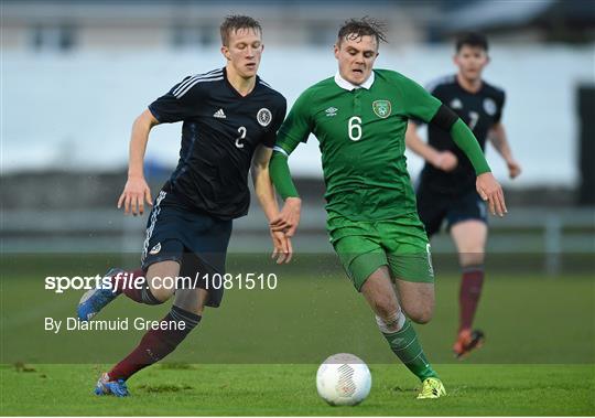 Republic of Ireland v Scotland - UEFA U19 Championships Qualifying Round Group 1