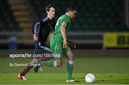 Republic of Ireland v Scotland - UEFA U19 Championships Qualifying Round Group 1