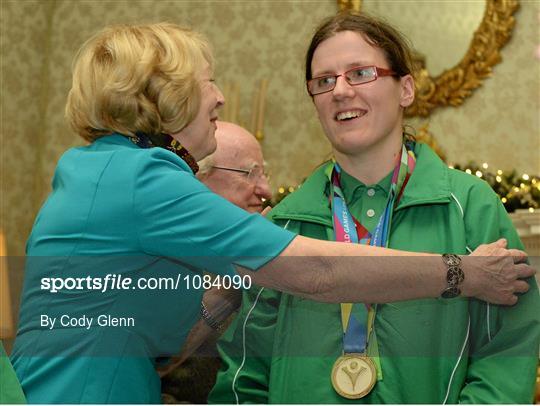 Special Olympics World Summer Games honoured by President Michael D. Higgins