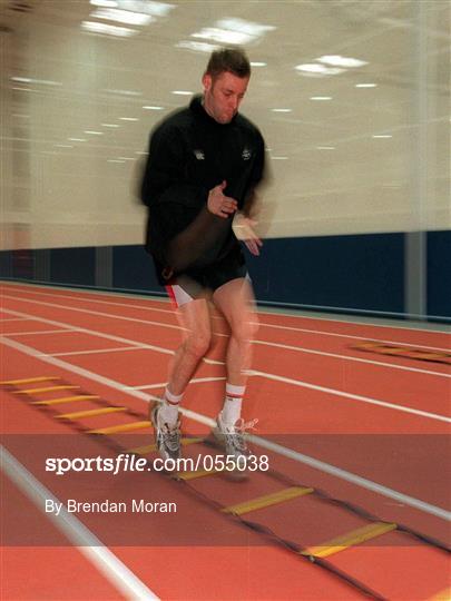 Munster rugby squad training