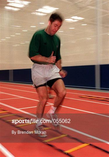 Munster rugby squad training