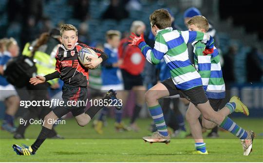 Bank of Ireland's Half-Time Mini Games at Leinster v Ulster - Guinness PRO12 Round 8