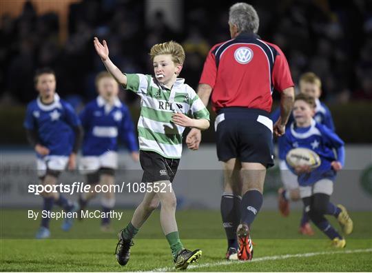 Bank of Ireland's Half-Time Mini Games at Leinster v Ulster - Guinness PRO12 Round 8