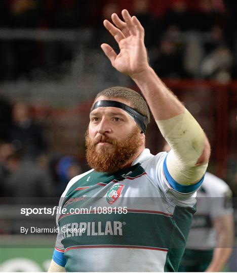 Munster v Leicester Tigers - European Rugby Champions Cup - Pool 4 Round 3