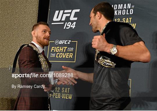 UFC 194: Jose Aldo v Conor McGregor - Post-fight Press Conference