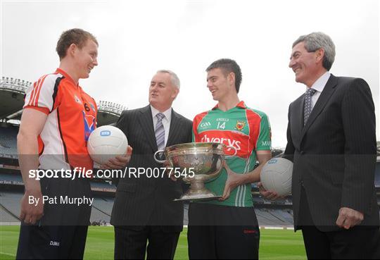 ESB GAA Football All-Ireland Minor Championship Final Captains Photocall