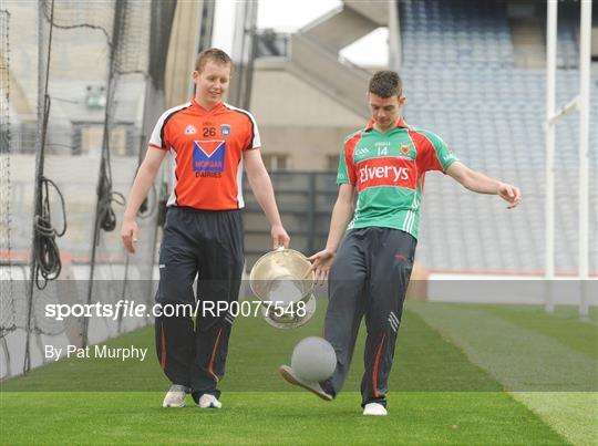 ESB GAA Football All-Ireland Minor Championship Final Captains Photocall