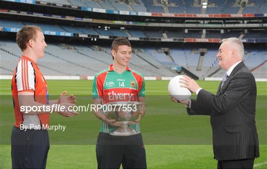 ESB GAA Football All-Ireland Minor Championship Final Captains Photocall