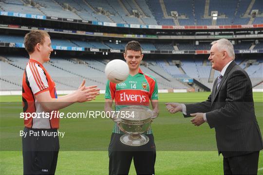 ESB GAA Football All-Ireland Minor Championship Final Captains Photocall