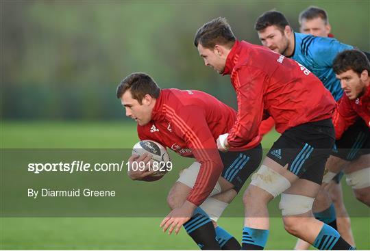 Munster Rugby Squad Training