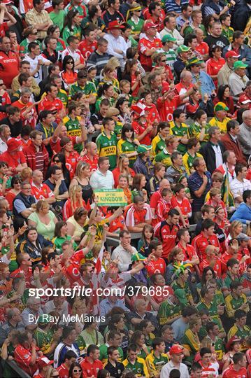 Supporters at GAA Football All-Ireland Championship Finals