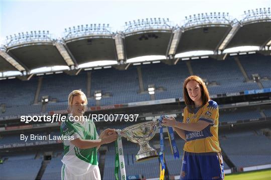 TG4 Ladies Football Finals Captain's Day