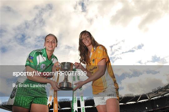 TG4 Ladies Football Finals Captain's Day