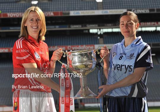 TG4 Ladies Football Finals Captain's Day