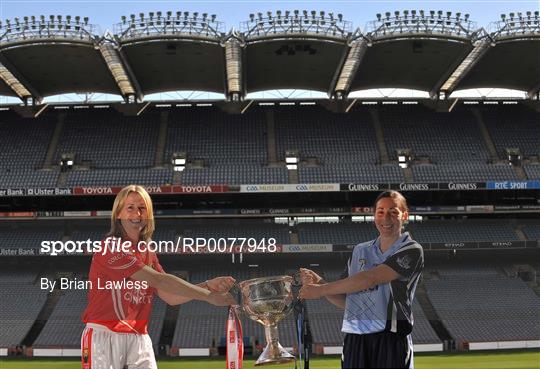 TG4 Ladies Football Finals Captain's Day