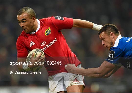 Munster v Leinster - Guinness PRO12 Round 10