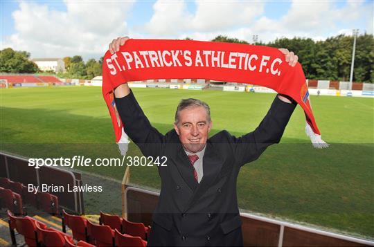 Pete Mahon Announced as New St. Patrick’s Athletic Manager