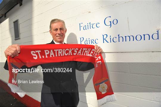 Pete Mahon Announced as New St. Patrick’s Athletic Manager