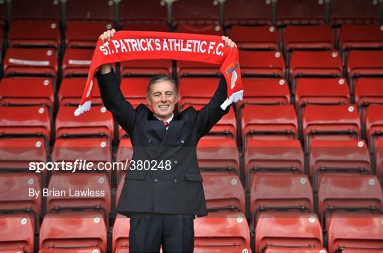 Pete Mahon Announced as New St. Patrick’s Athletic Manager
