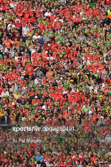 Supporters at GAA Football All-Ireland Championship Finals