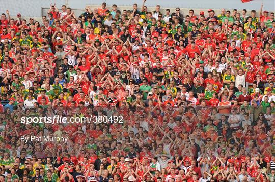 Supporters at GAA Football All-Ireland Championship Finals