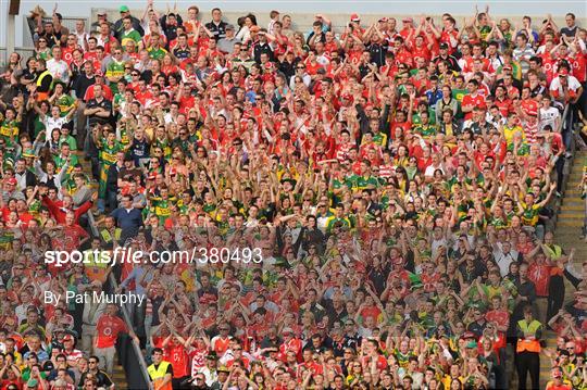 Supporters at GAA Football All-Ireland Championship Finals