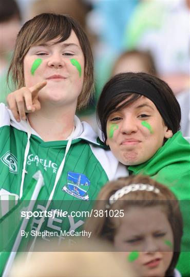Supporters at the TG4 All-Ireland Ladies Football Championship Finals