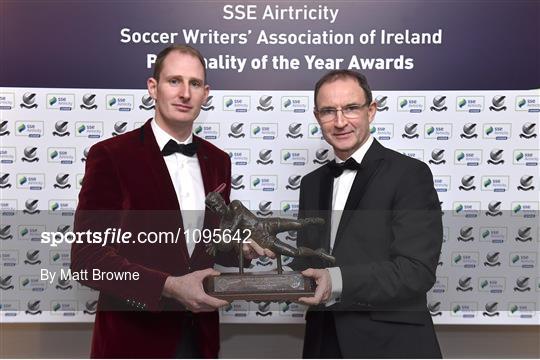 The SSE Airtricity Soccer Writers’ Association of Ireland Awards 2015