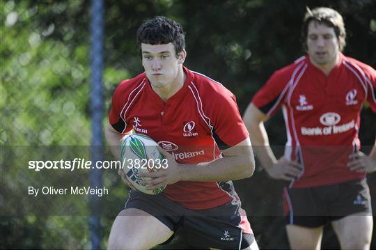 Ulster rugby squad training