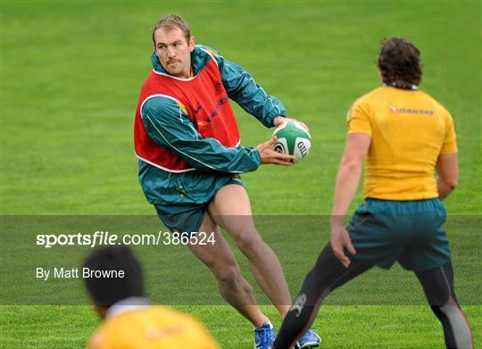 Australia Rugby Squad Captain's Run