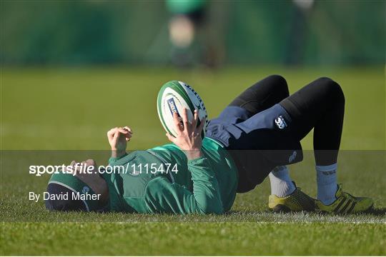 Ireland Rugby Squad Training